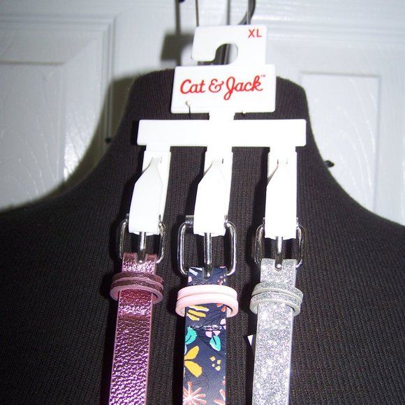 Cat & Jack Other - Cat & Jack NWT Set of 3 Belts Sz XL